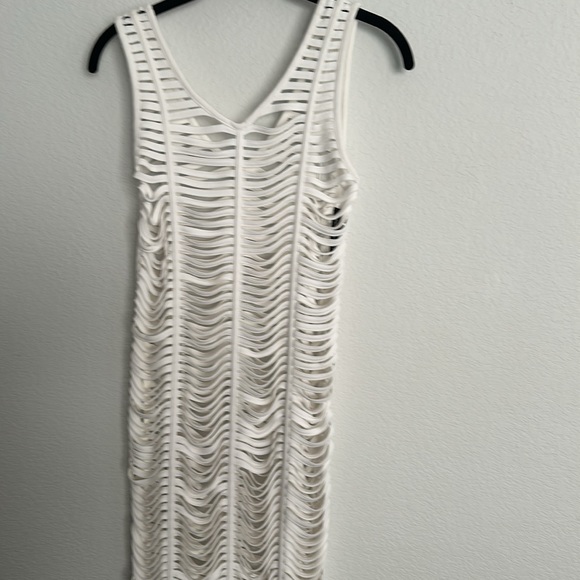 Alexander Wang open weave white dress cover 4 - Picture 7 of 7
